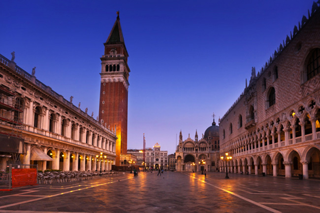 Piazza San Marco or St. Mark's Square in Venice
