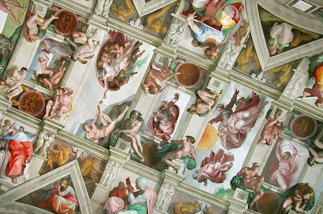 Sistine Chapel in Vatican City, Rome