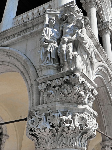 Doge's Palace Statues - Venice