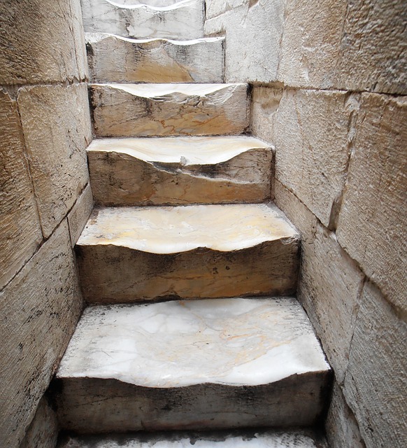 Stairs in the Tower of Pisa