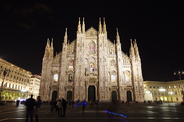 Milan Cathedral at Night
