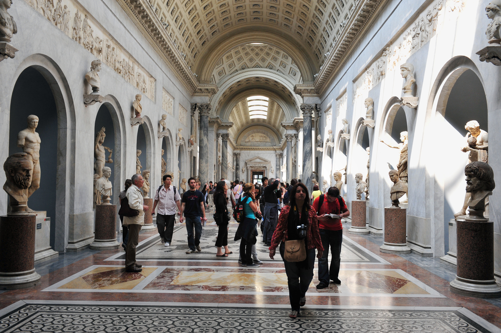 Vatican Museums hallway