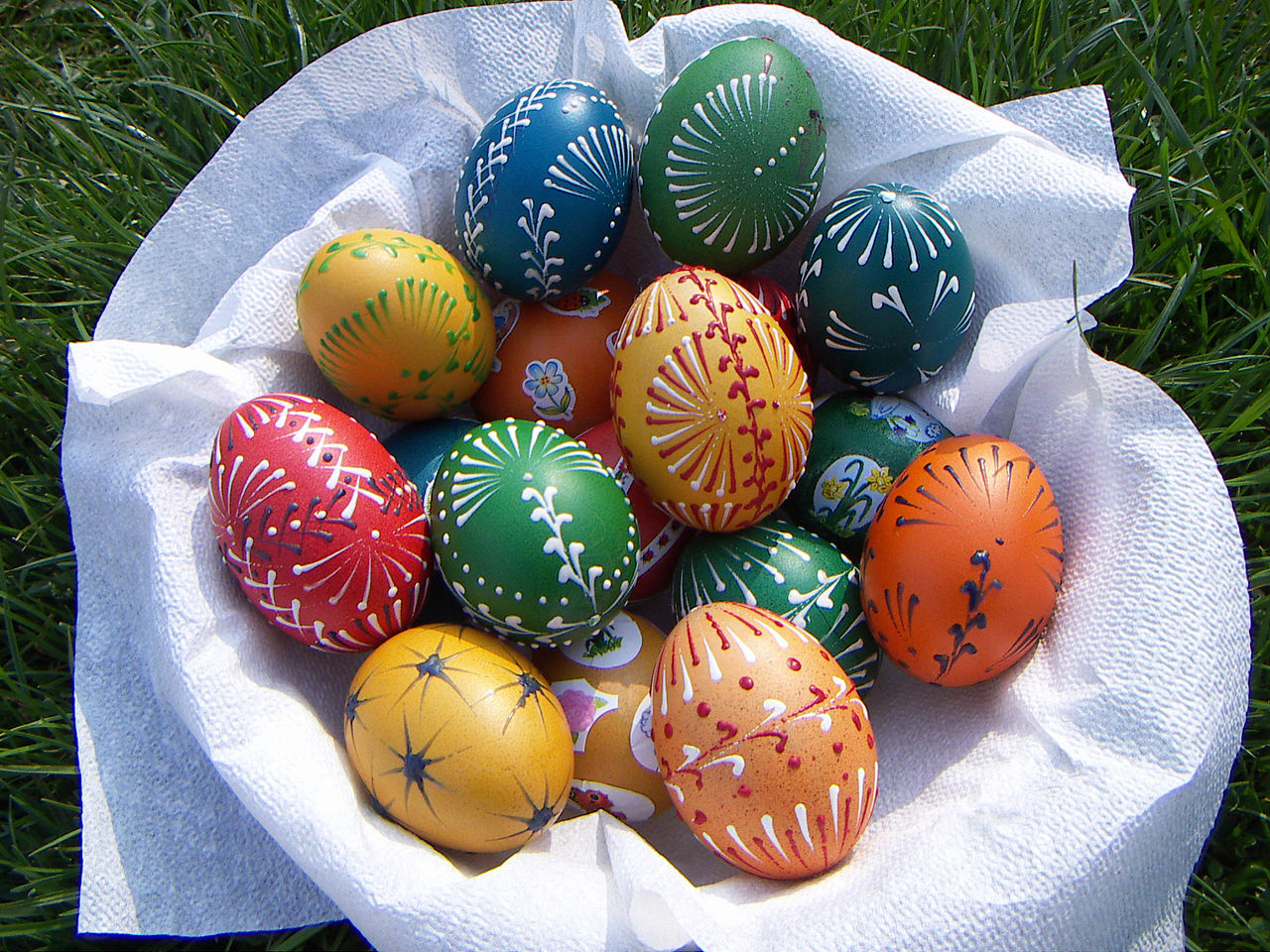 Easter Eggs during Pasquetta