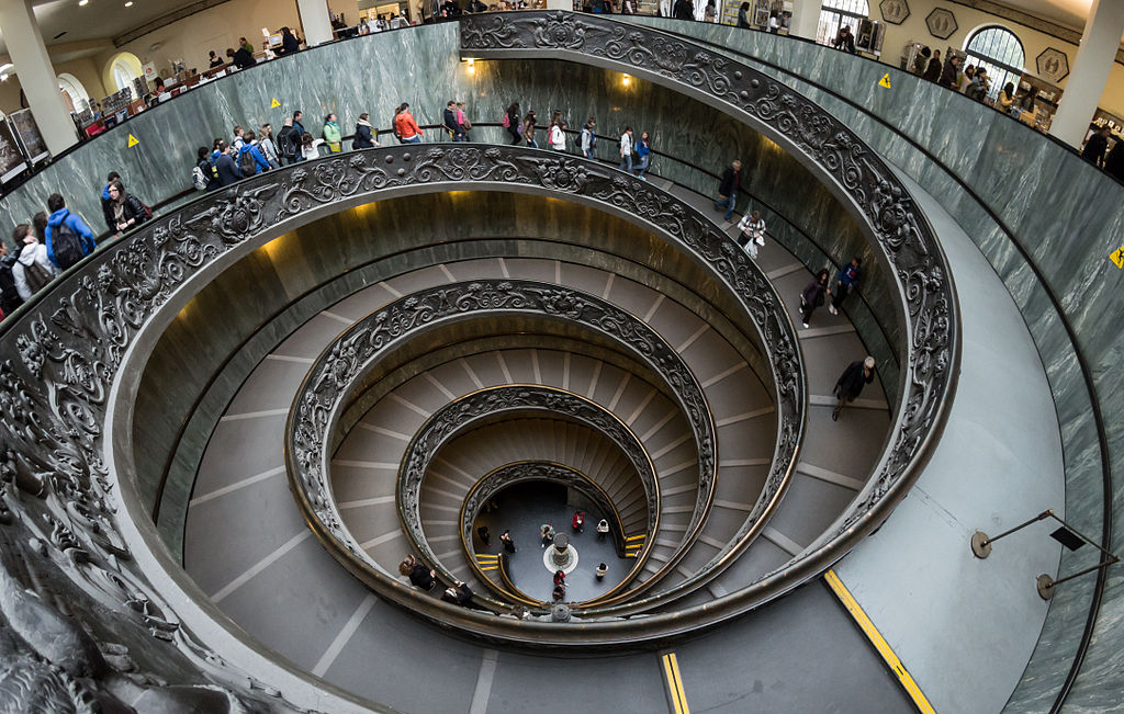 Spiral Staircase at the Vatican Museums